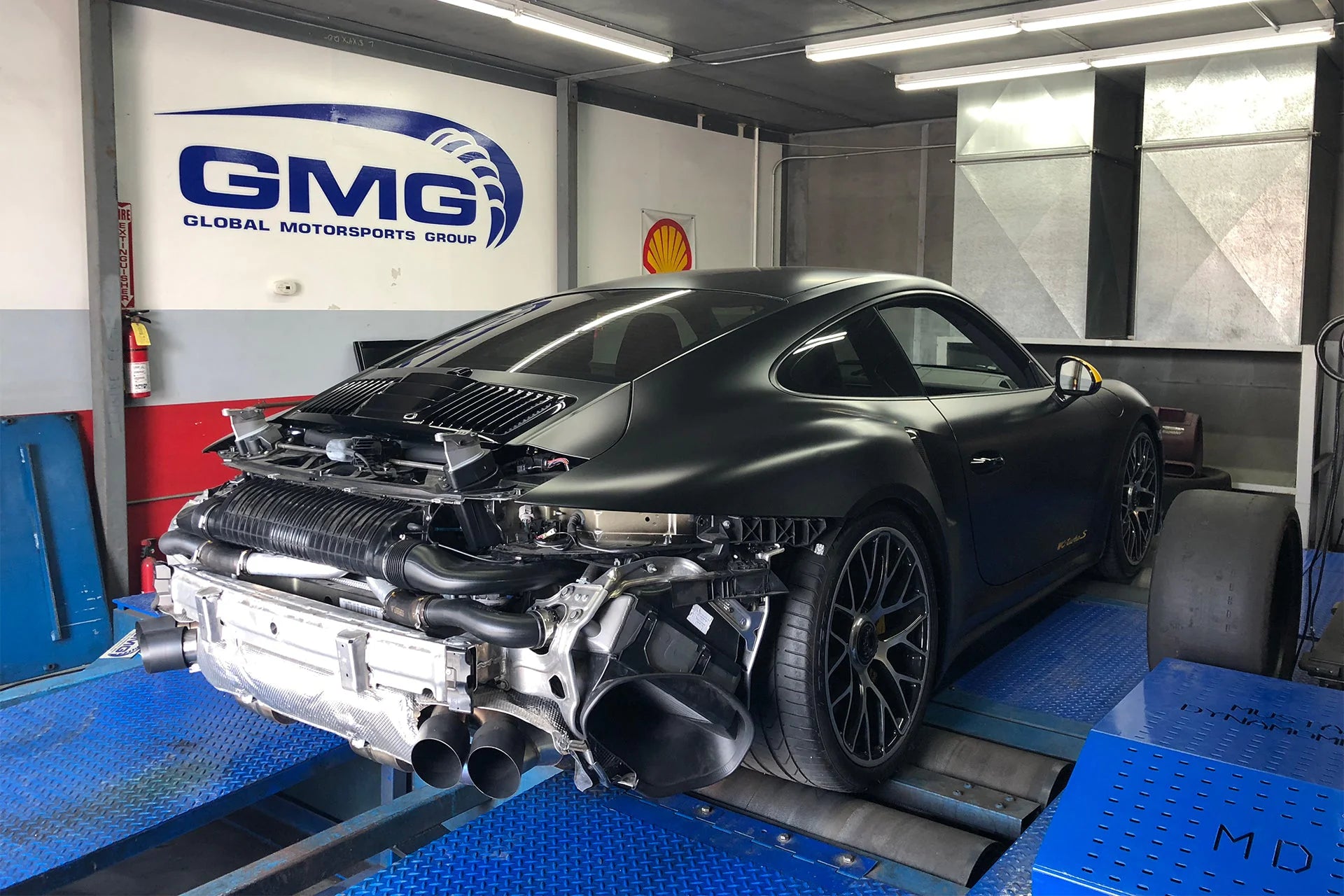 CSF #8112 CSF Porsche 911 Turbo / Turbo S (.1 &.2) (991 series) Twin Intercooler set – installed