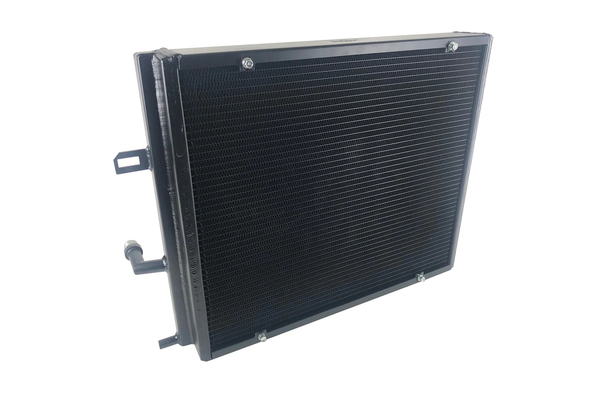 CSF #8131B BMW F3X/F2X B58/B48 Triple-Pass Heat Exchanger w/ Rock Guard - Black