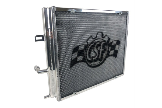 CSF #8131 BMW F3X/F2X B58/B48 Triple-Pass Heat Exchanger w/ Rock Guard - Silver