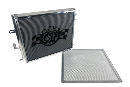 CSF #8131 BMW F3X/F2X B58/B48 Triple-Pass Heat Exchanger w/ Rock Guard - Silver – view 4