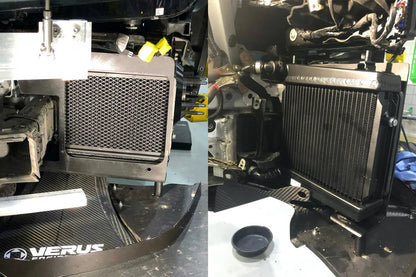 CSF #8179 A90 Supra / BMW G-Series High-Performance Auxiliary Radiator – installed