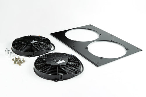 Porsche 944 / 924S All-Aluminum Fan Shroud w/ Dual 9-inch SPAL Fan