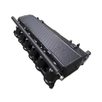 CSF #8200B A90 Supra / BMW B58 Charge-Air Cooler Manifold - Thermal Dispersion Black
