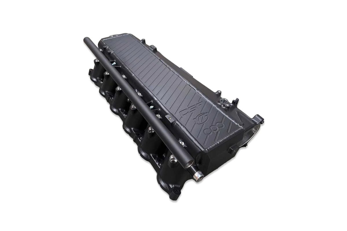 CSF #8200B A90 Supra / BMW B58 Charge-Air Cooler Manifold - Thermal Dispersion Black – view 3
