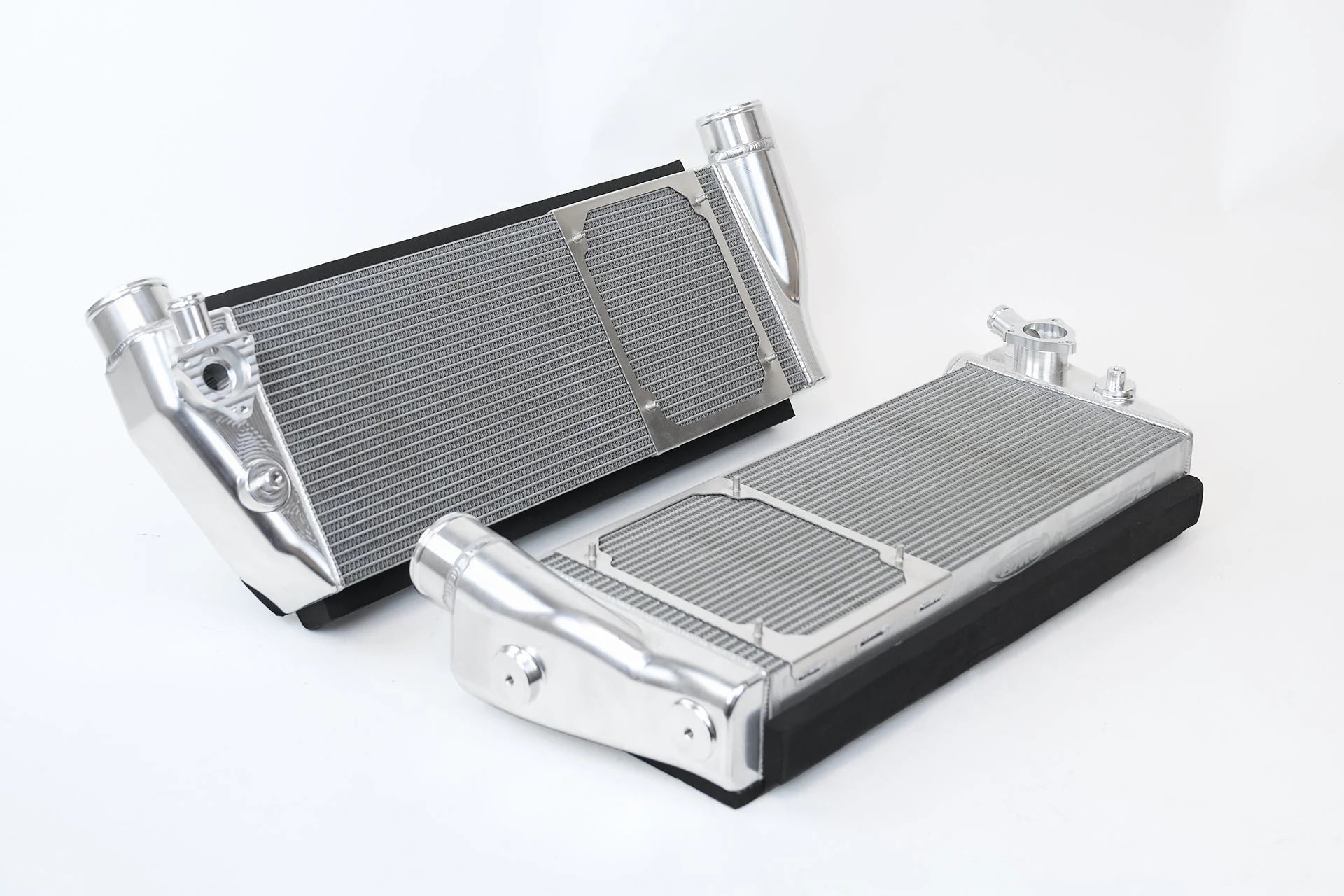 CSF #8210 Ferrari 488 / Pista / F8 Twin Intercooler Set - Raw Billet