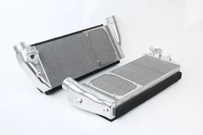 CSF #8210 Ferrari 488 / Pista / F8 Twin Intercooler Set - Raw Billet