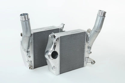CSF #8280 Audi SQ7 / SQ8 Twin Intercooler Set - Raw Billet