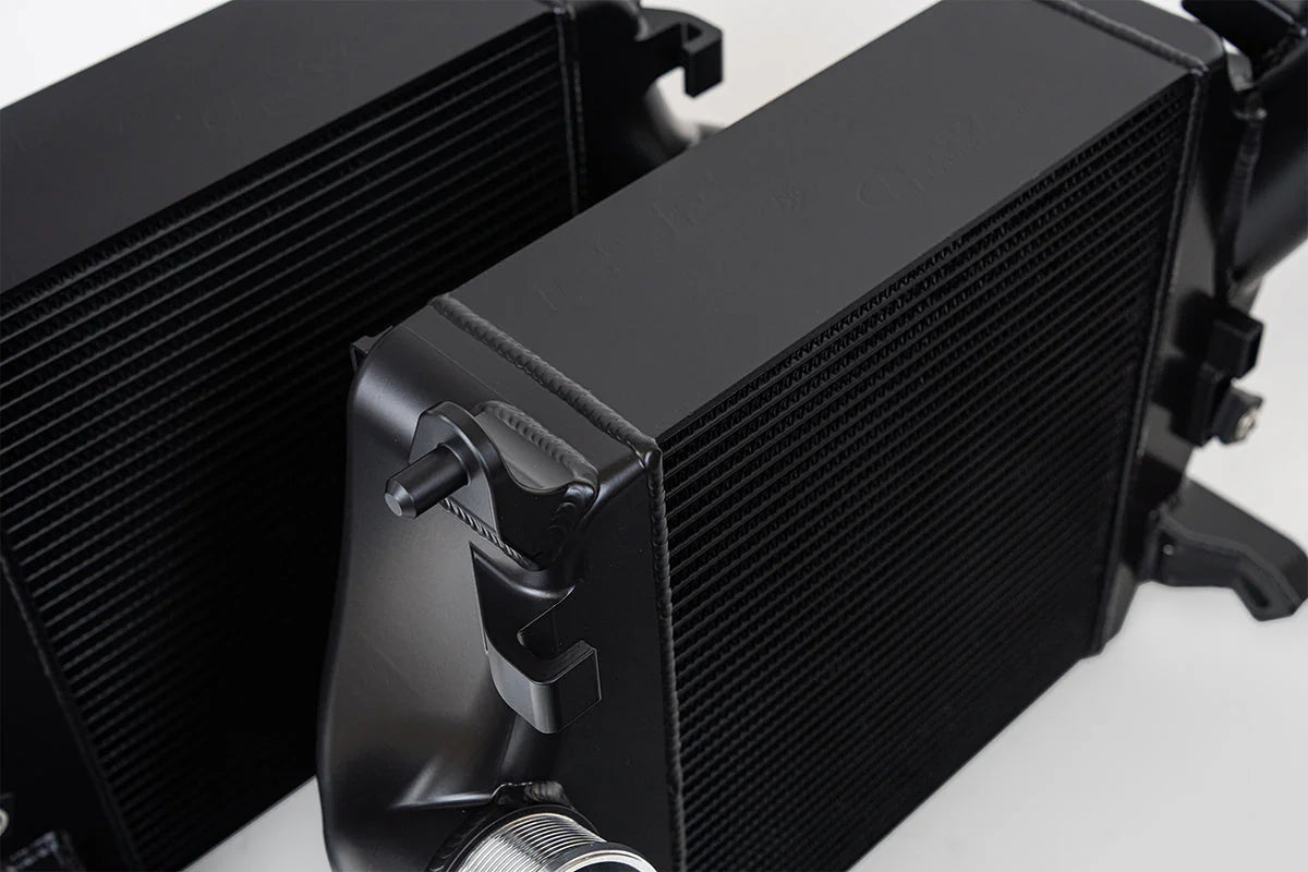 CSF #8211 Lamborghini Urus / Audi RS Q8 Twin Intercooler Set - Thermal Dispersion Black – view 6