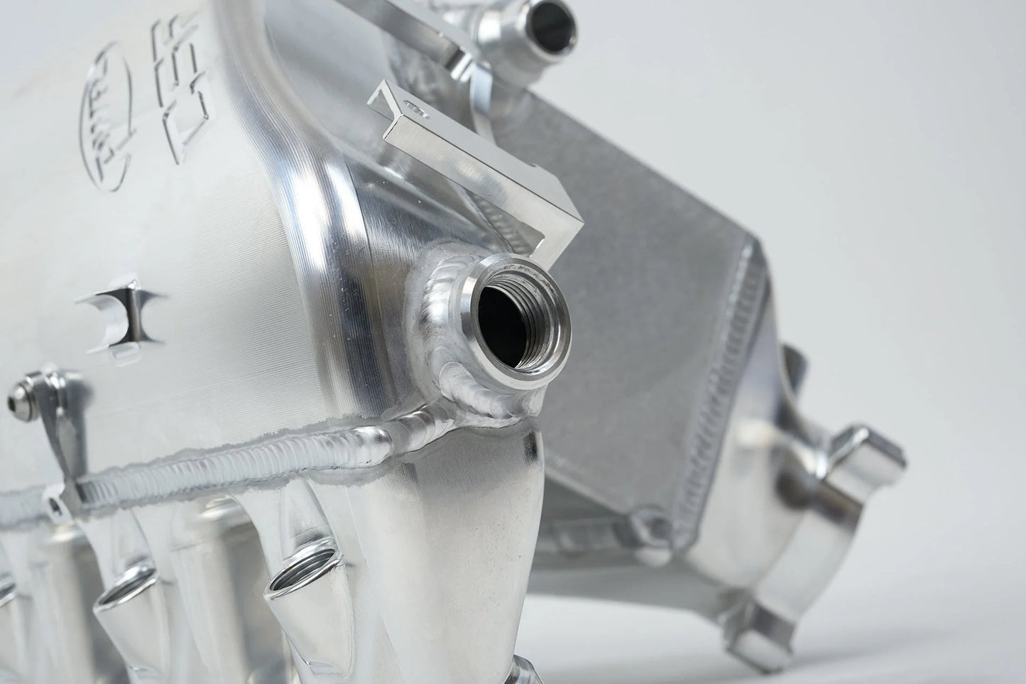 CSF #8233B BMW S58 "Level-Up" Charge Air Cooler Manifold - Thermal Dispersion Black – view 9