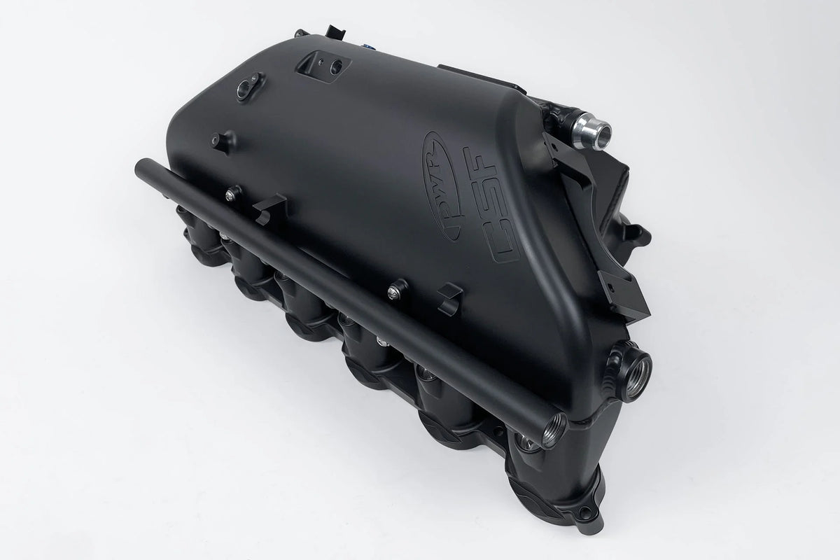 CSF #8233B BMW S58 "Level-Up" Charge Air Cooler Manifold - Thermal Dispersion Black – view 2