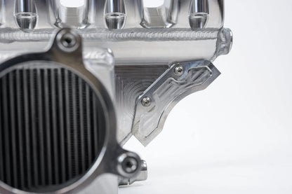 CSF #8233B BMW S58 "Level-Up" Charge Air Cooler Manifold - Thermal Dispersion Black – view 5