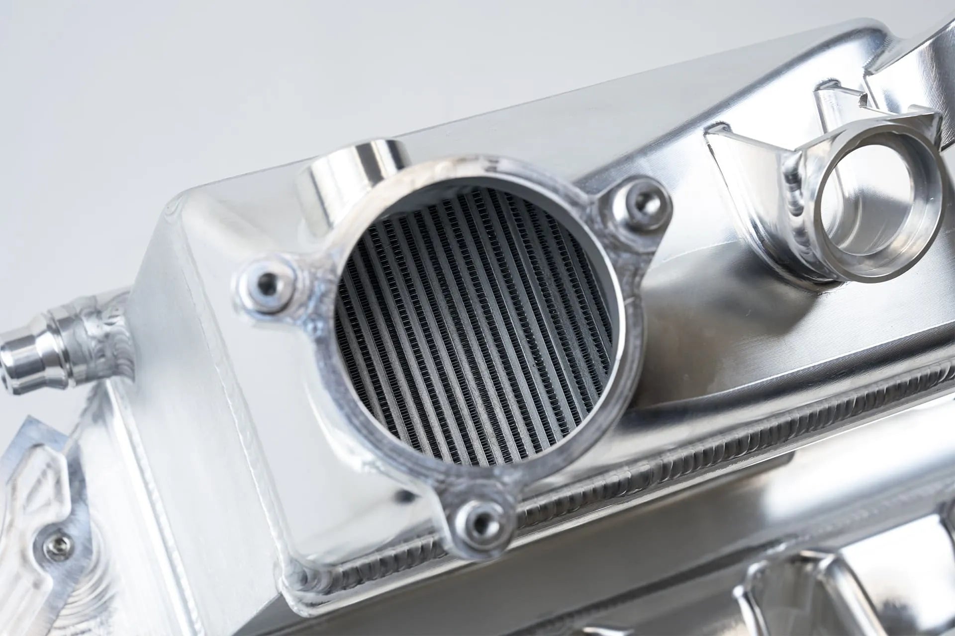 CSF #8233 BMW S58 "Level-Up" Charge Air Cooler Manifold - Raw Billet – view 4