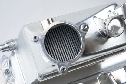 CSF #8233 BMW S58 "Level-Up" Charge Air Cooler Manifold - Raw Billet – view 4