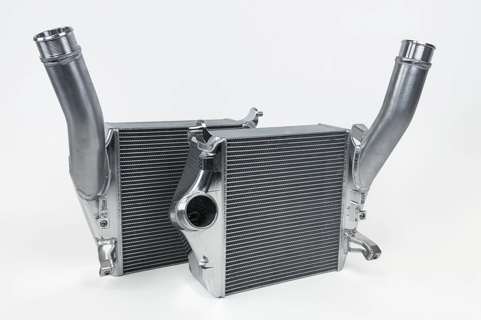 CSF #8280 Audi SQ7 / SQ8 Twin Intercooler Set - Raw Billet – view 2