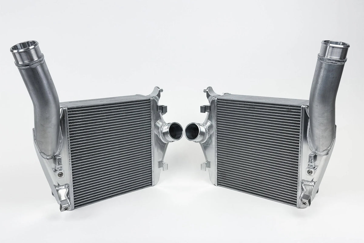 CSF #8280 Audi SQ7 / SQ8 Twin Intercooler Set - Raw Billet – view 3