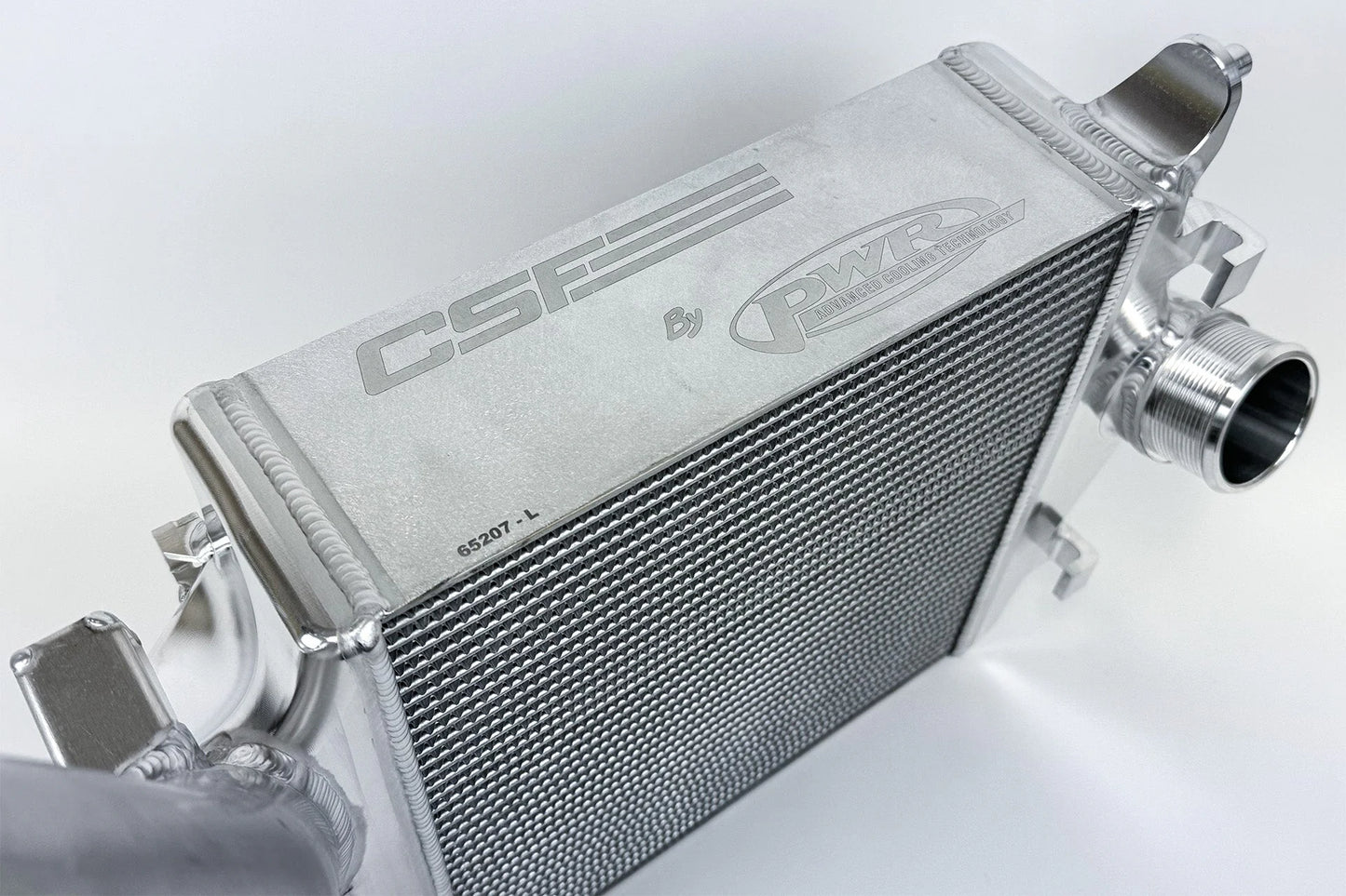 CSF #8280 Audi SQ7 / SQ8 Twin Intercooler Set - Raw Billet – view 4