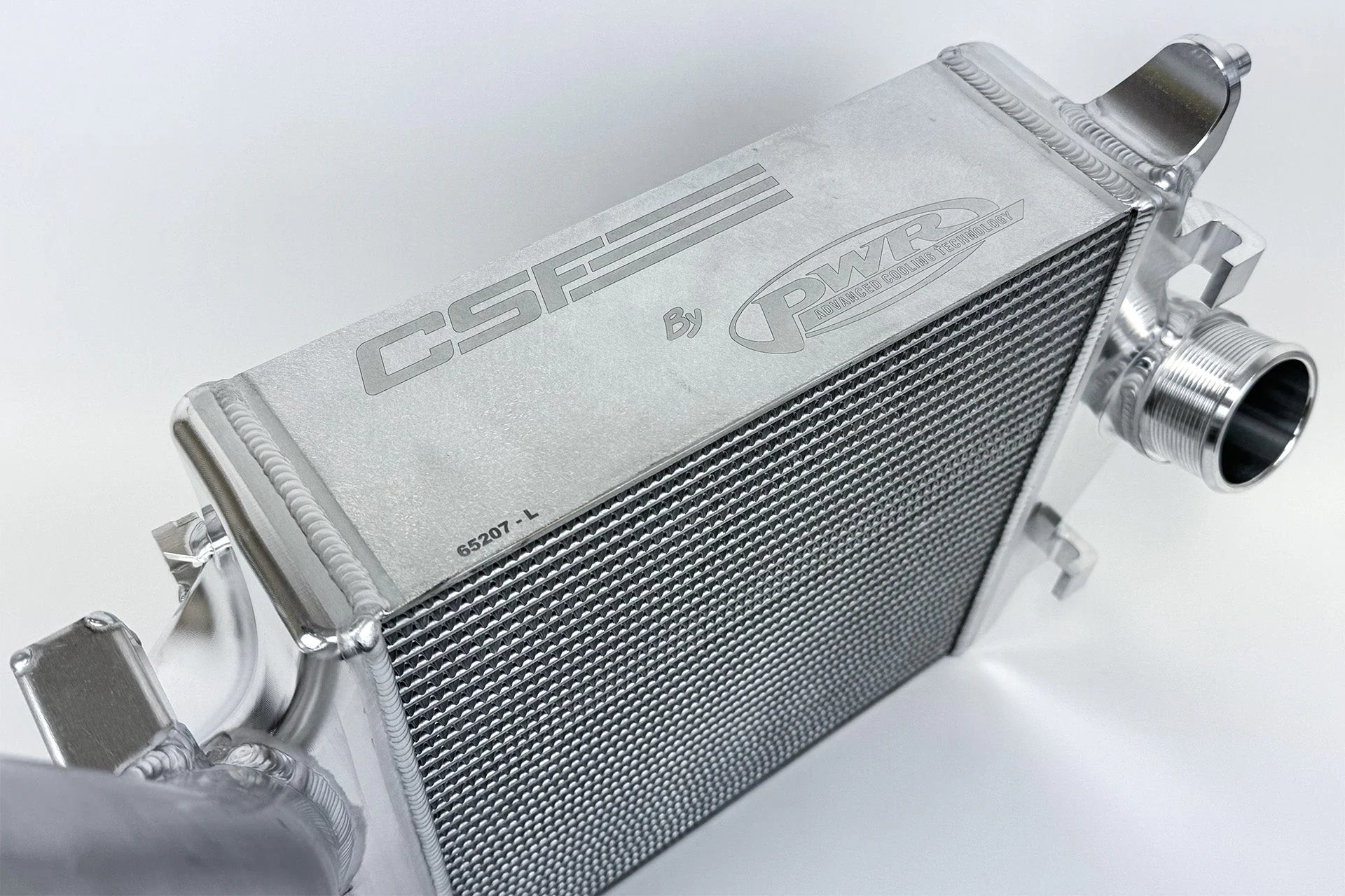 CSF #8280 Audi SQ7 / SQ8 Twin Intercooler Set - Raw Billet – view 4