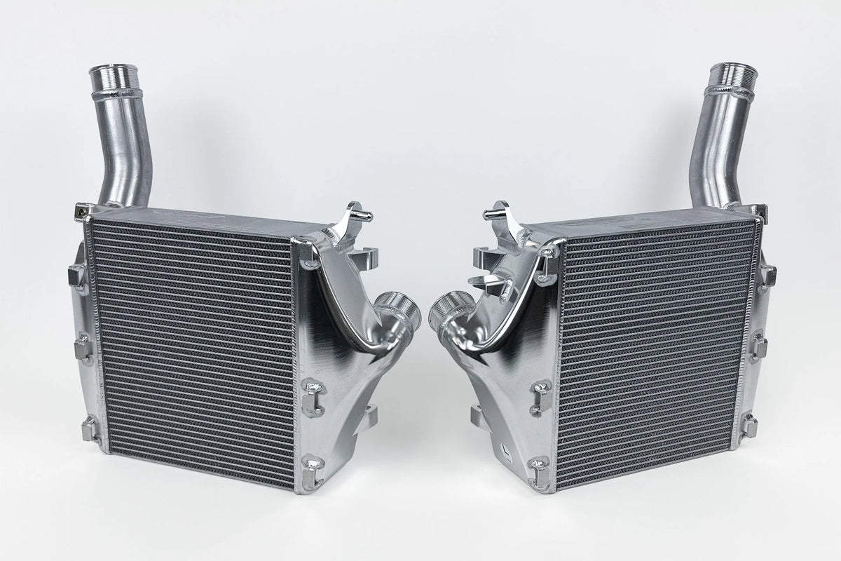 CSF #8280 Audi SQ7 / SQ8 Twin Intercooler Set - Raw Billet – view 9