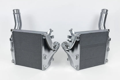 CSF #8280 Audi SQ7 / SQ8 Twin Intercooler Set - Raw Billet – view 9