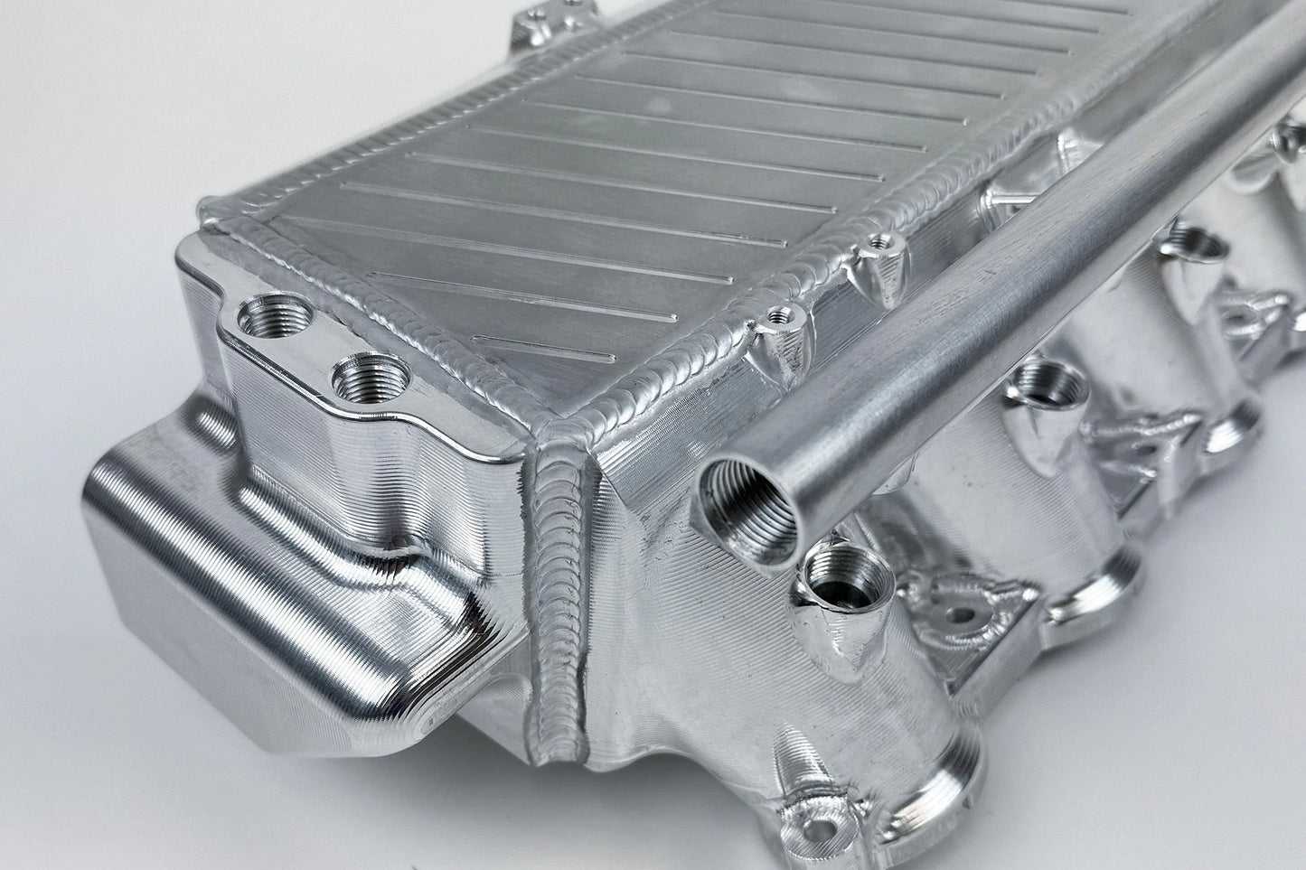 CSF #8300 BMW Gen 1 B58 Charge Air Cooler Manifold - Raw Billet – view 7