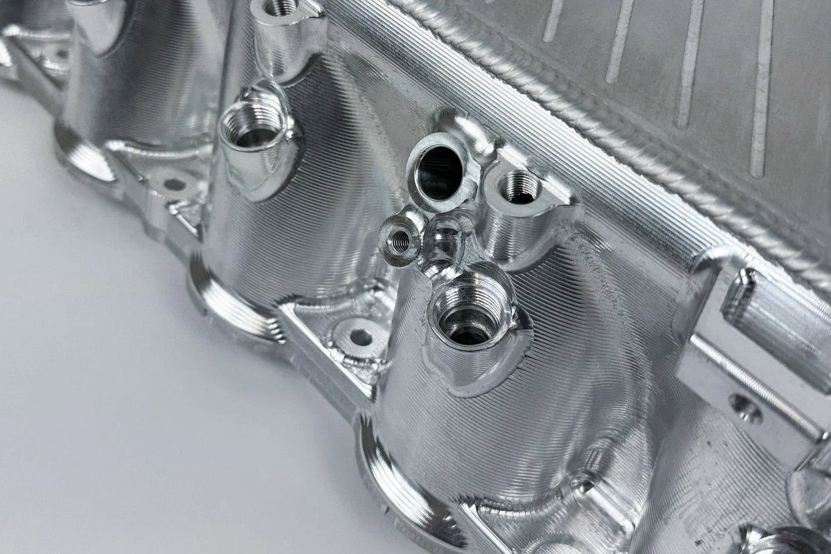 CSF #8300 BMW Gen 1 B58 Charge Air Cooler Manifold - Raw Billet – view 2