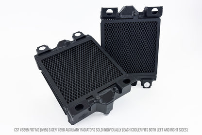 CSF High-Performance Auxiliary Radiator For BMW F87 M2 & Gen 1 B58