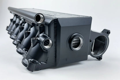 CSF #8400B BMW Gen 2 B58 Race X Charge Air Cooler Manifold - Thermal Dispersion Black – view 4
