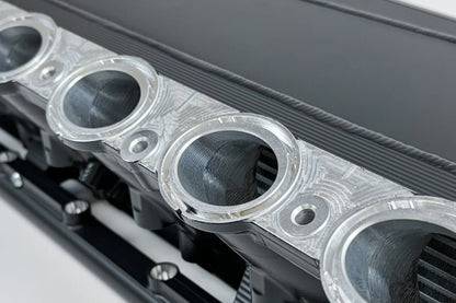 CSF #8400B BMW Gen 2 B58 Race X Charge Air Cooler Manifold - Thermal Dispersion Black – view 2