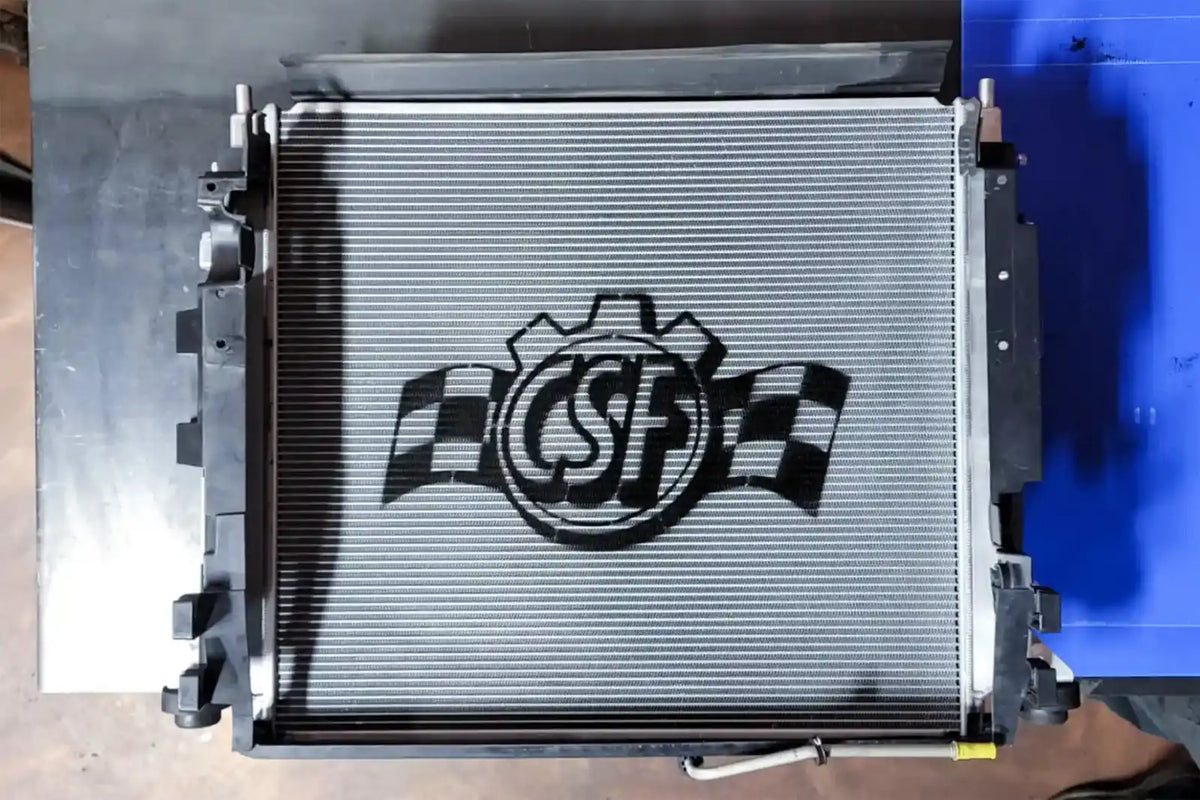 CSF #7249 6th Gen Camaro LT1/SS/ZL1 & 3rd Gen CTS-V High-Performance All-Aluminum Radiator - installed (7)