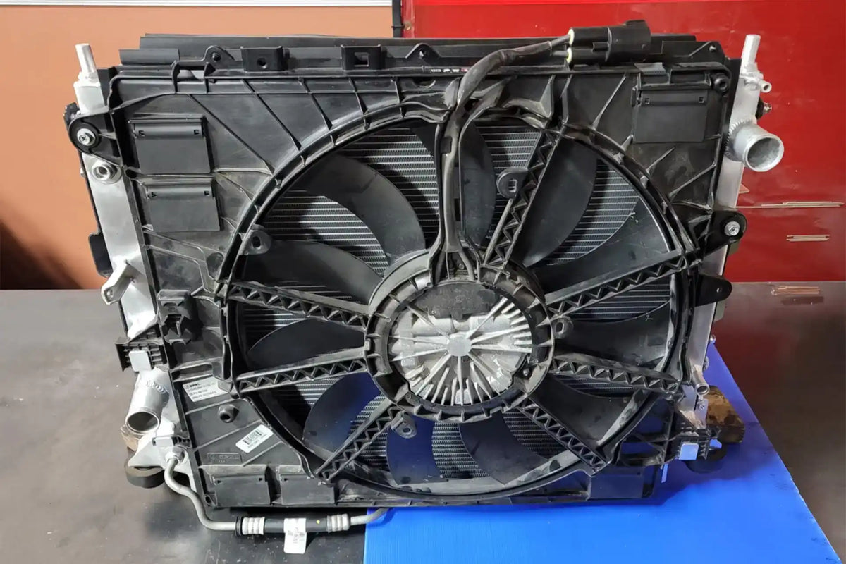 CSF #7249 6th Gen Camaro LT1/SS/ZL1 & 3rd Gen CTS-V High-Performance All-Aluminum Radiator - installed (8)