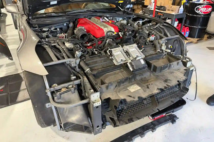 CSF #7250 Ferrari FF / GTC4Lusso / F12 / 812 / Monza High-Performance All-Aluminum Radiator - installed (14)