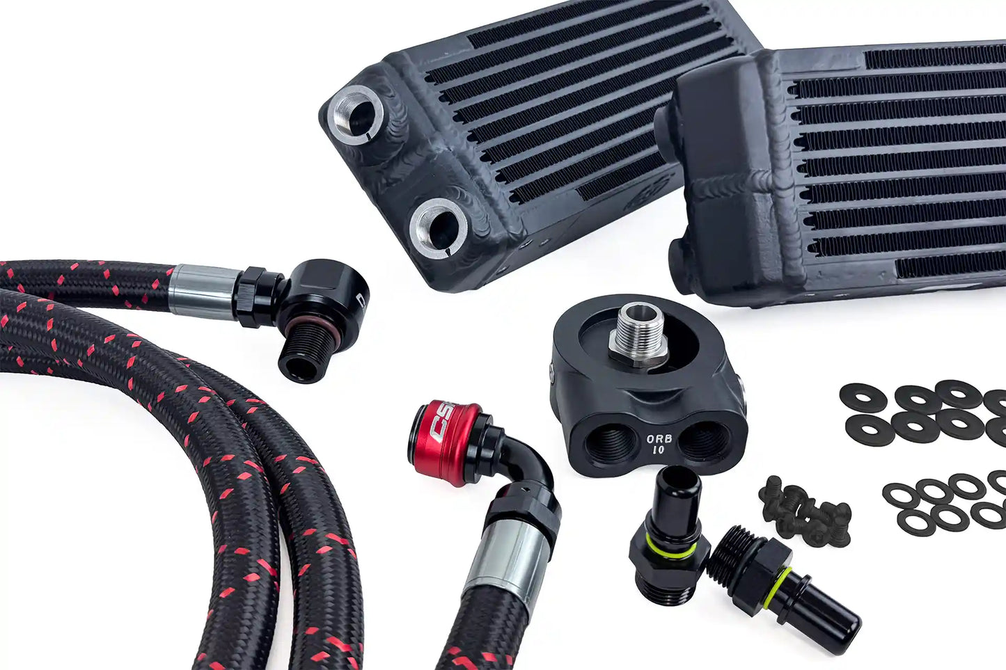 CSF Dual Engine Oil Cooler Kit For FL5 Honda Civic Type R