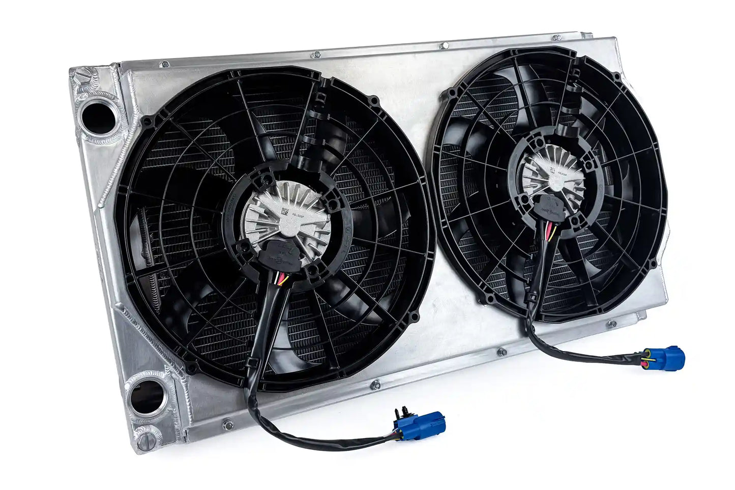 CSF Motorsport Dual-Pass Radiator with Shroud + 14" SPAL brushless fans & harnesses