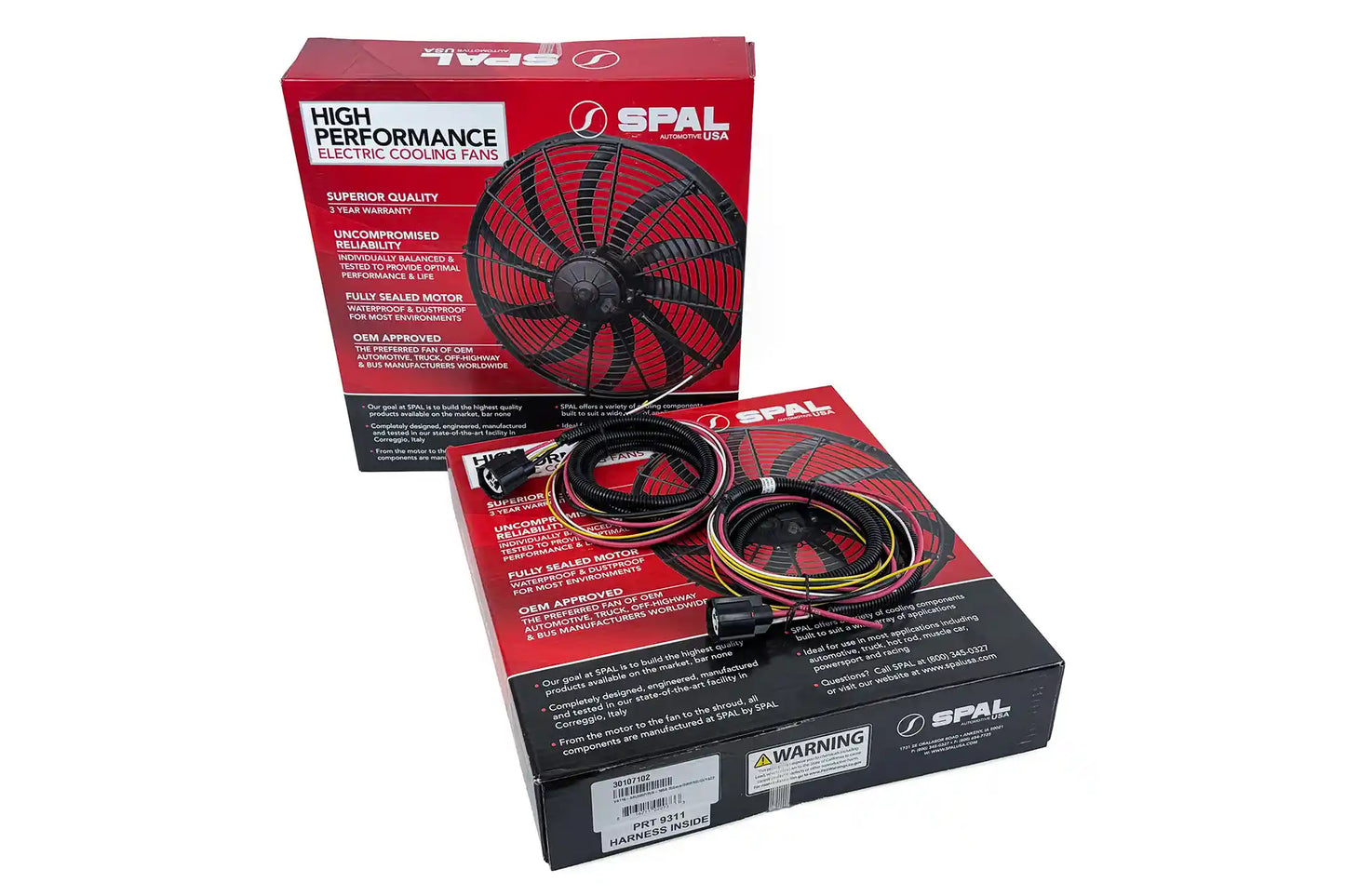 CSF Motorsport Dual-Pass Radiator with Shroud + 14" SPAL brushless fans & harnesses