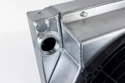 CSF Motorsport Dual-Pass Radiator with Shroud + 14" SPAL brushless fans & harnesses