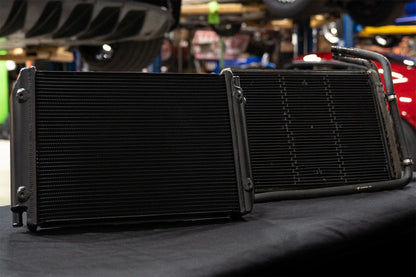 Radiator comparison view