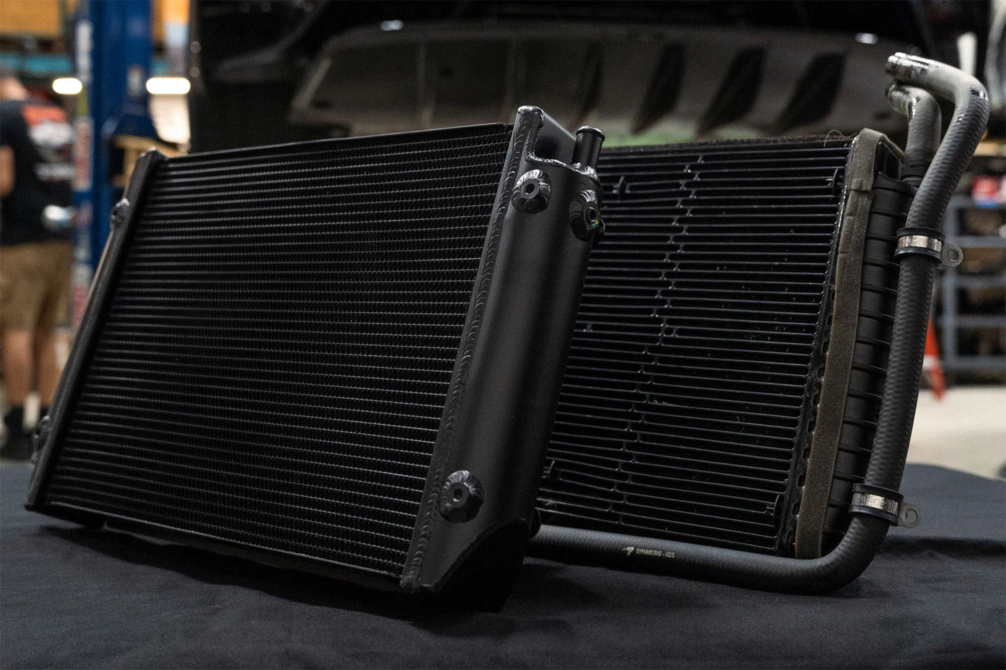Radiator performance comparison image