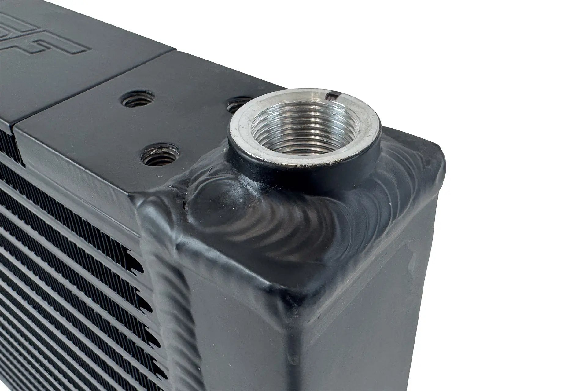 CSF high performance oil cooler top right angle view