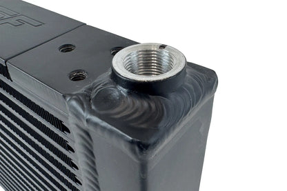 CSF high performance oil cooler top right angle view