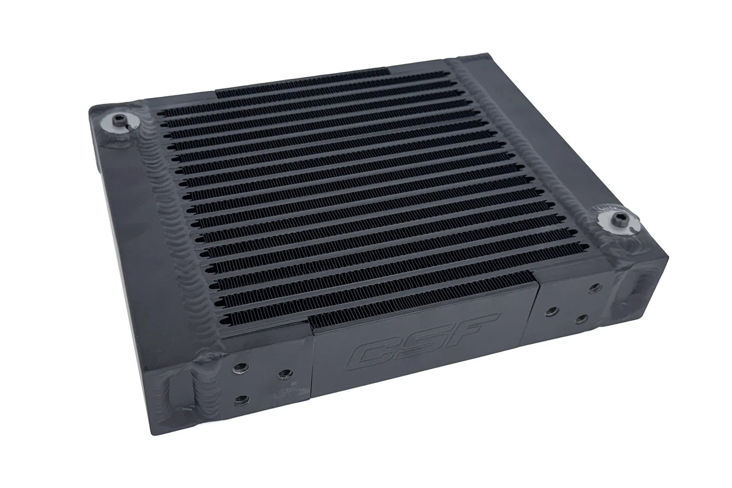 CSF racing oil cooler top view 