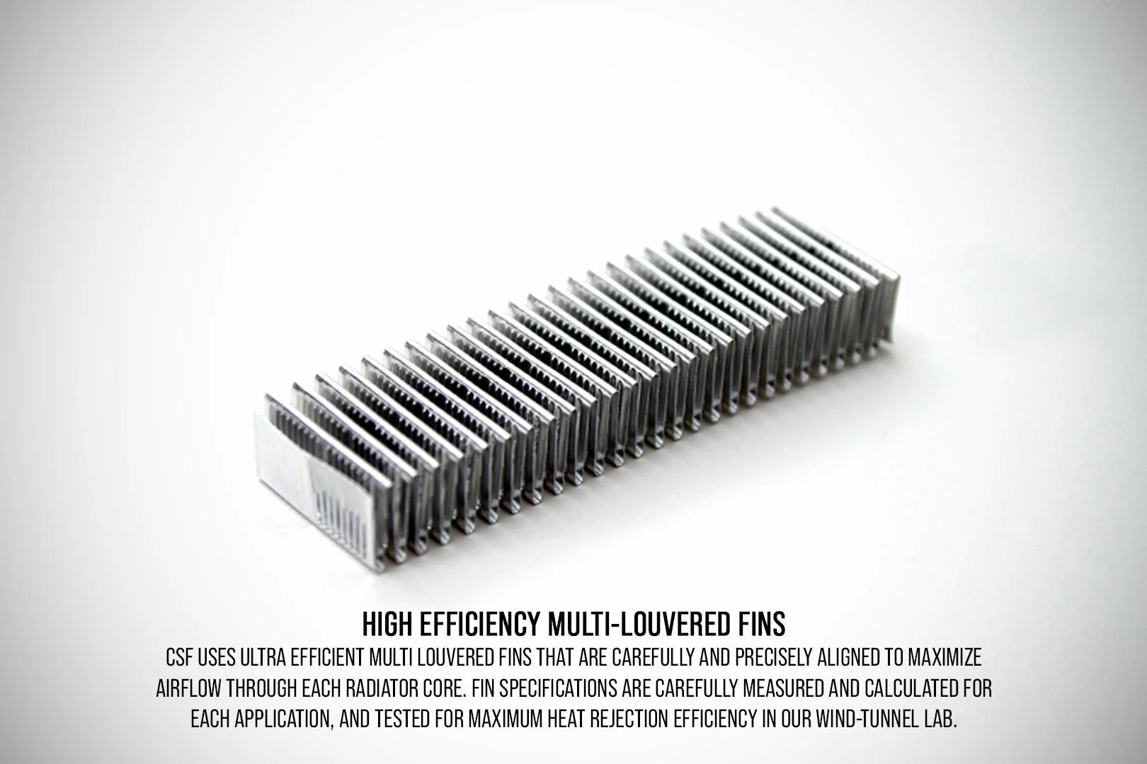 CSF #8023 R-1 Triple-Pass "Ultimate Motorsports" Competition Radiator – infographic