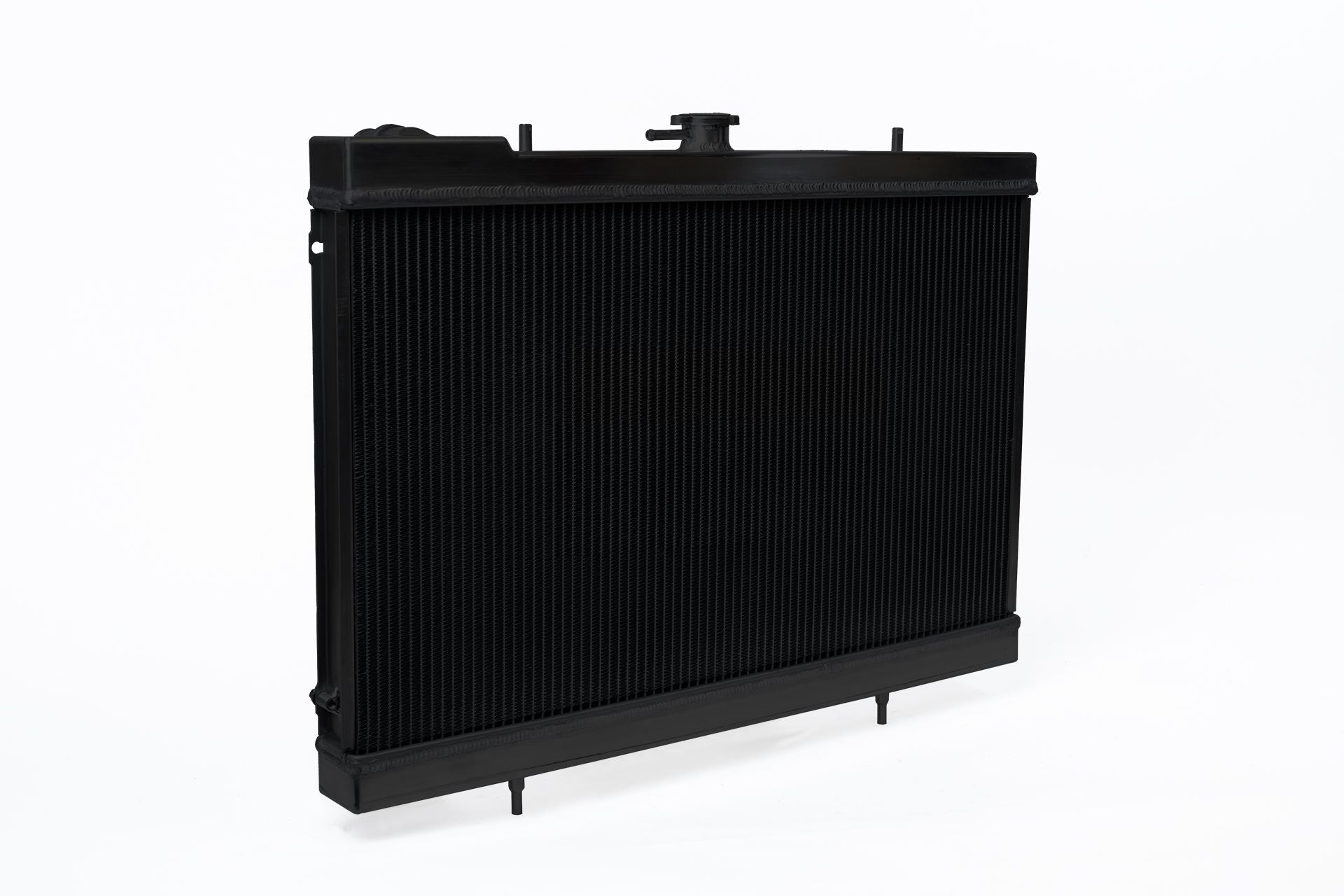 CSF #7217B R32 Skyline GT-R/GTS Full Billet Aluminum High-Performance Radiator - Black