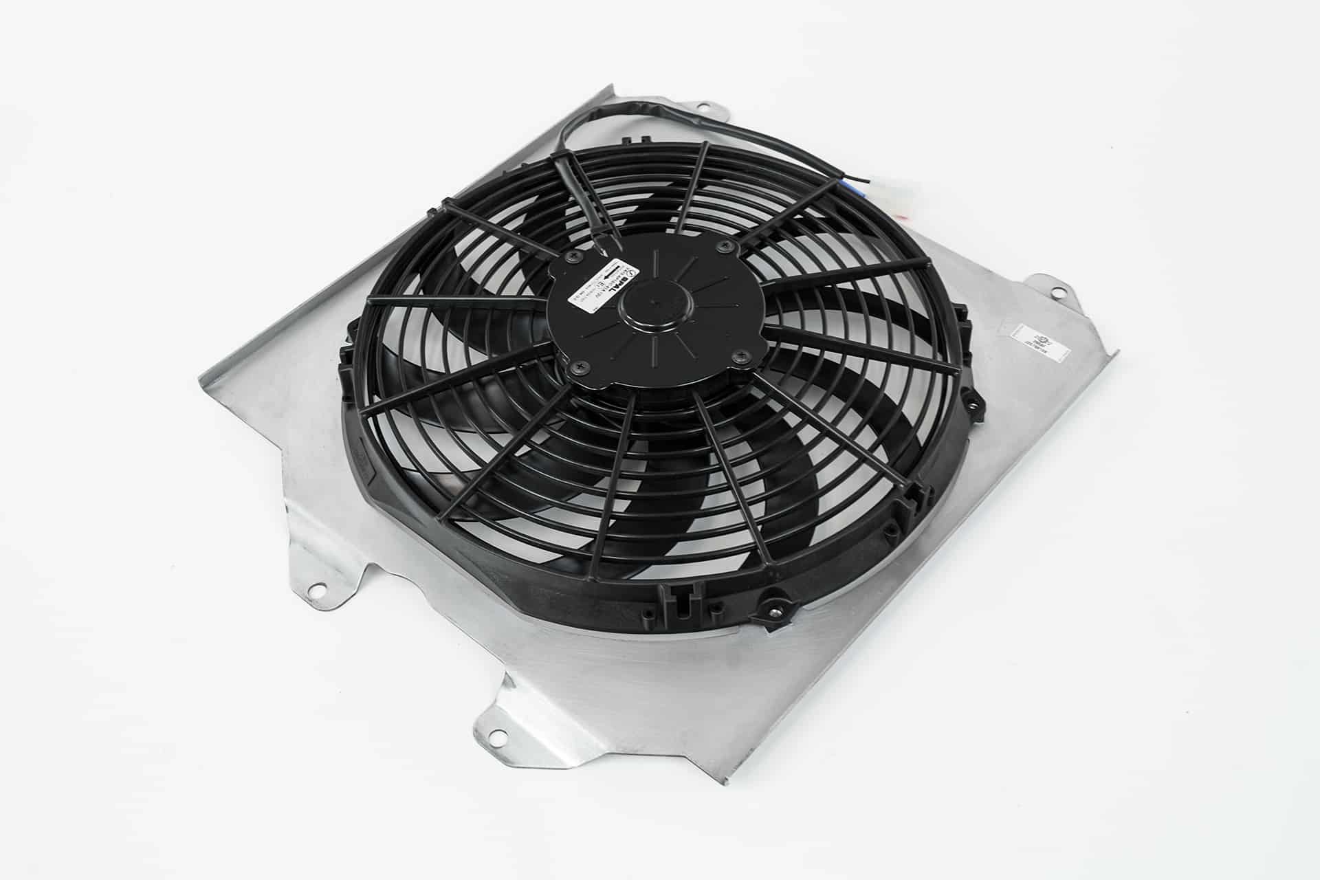 CSF #2858F 92-00 Civic All-Aluminum Fan Shroud w/ 12-inch SPAL Fan