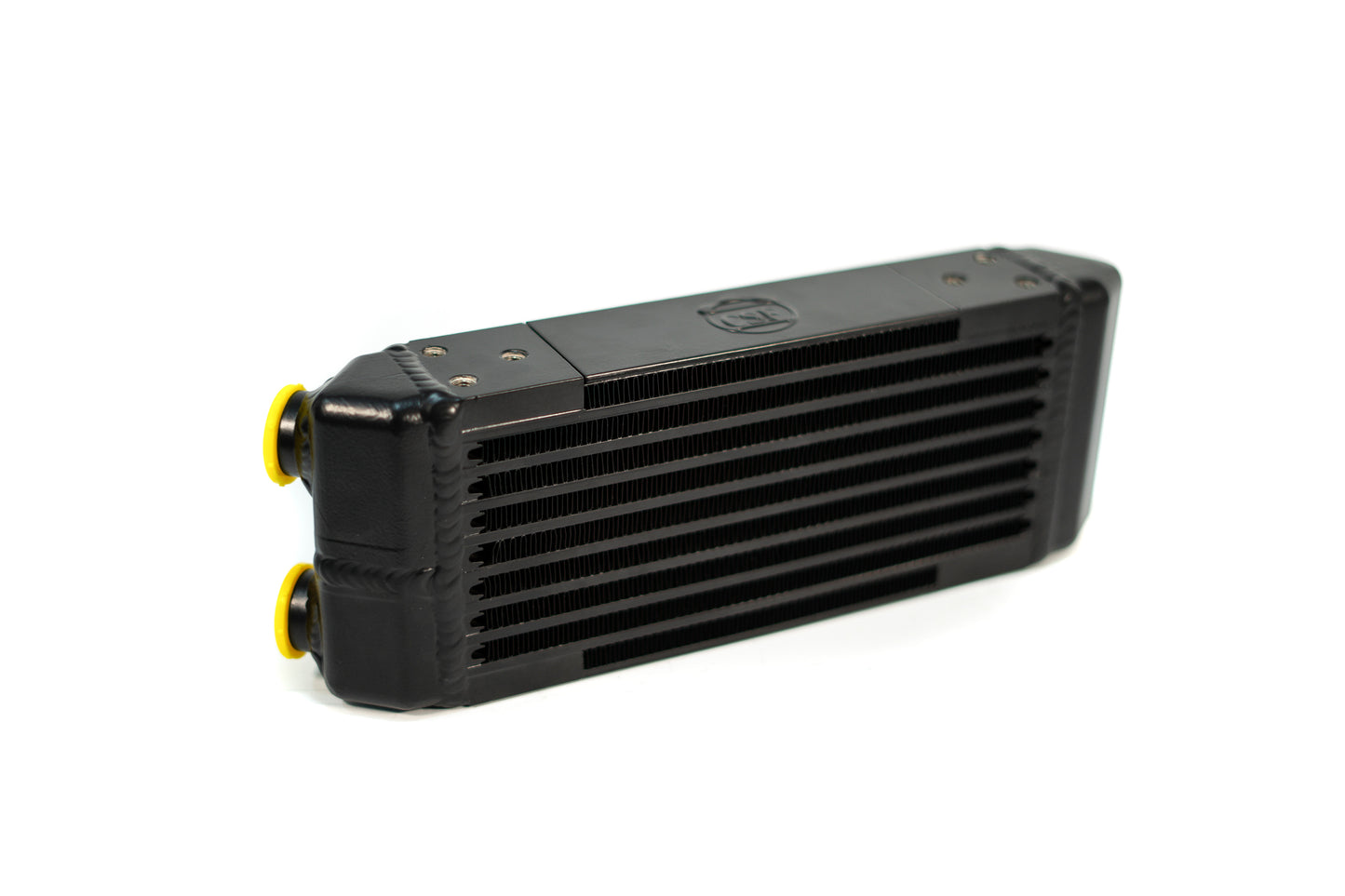 CSF #8119 Universal Dual-Pass Oil Cooler - M22 x 1.5 connections - 13L x 4.75H x 2.16W