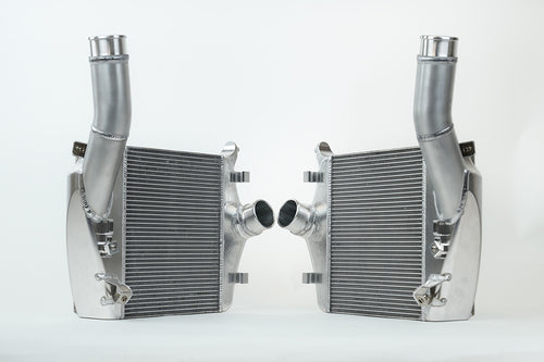 Lamborghini Urus / Audi RS Q8 Twin Intercooler Set - Raw Billet