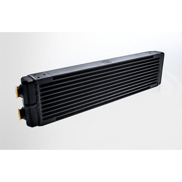 CSF #8110 Universal Dual-Pass Oil Cooler / RS Porsche / M22 x 1.5 / 24L x 5.75H x 2.16W